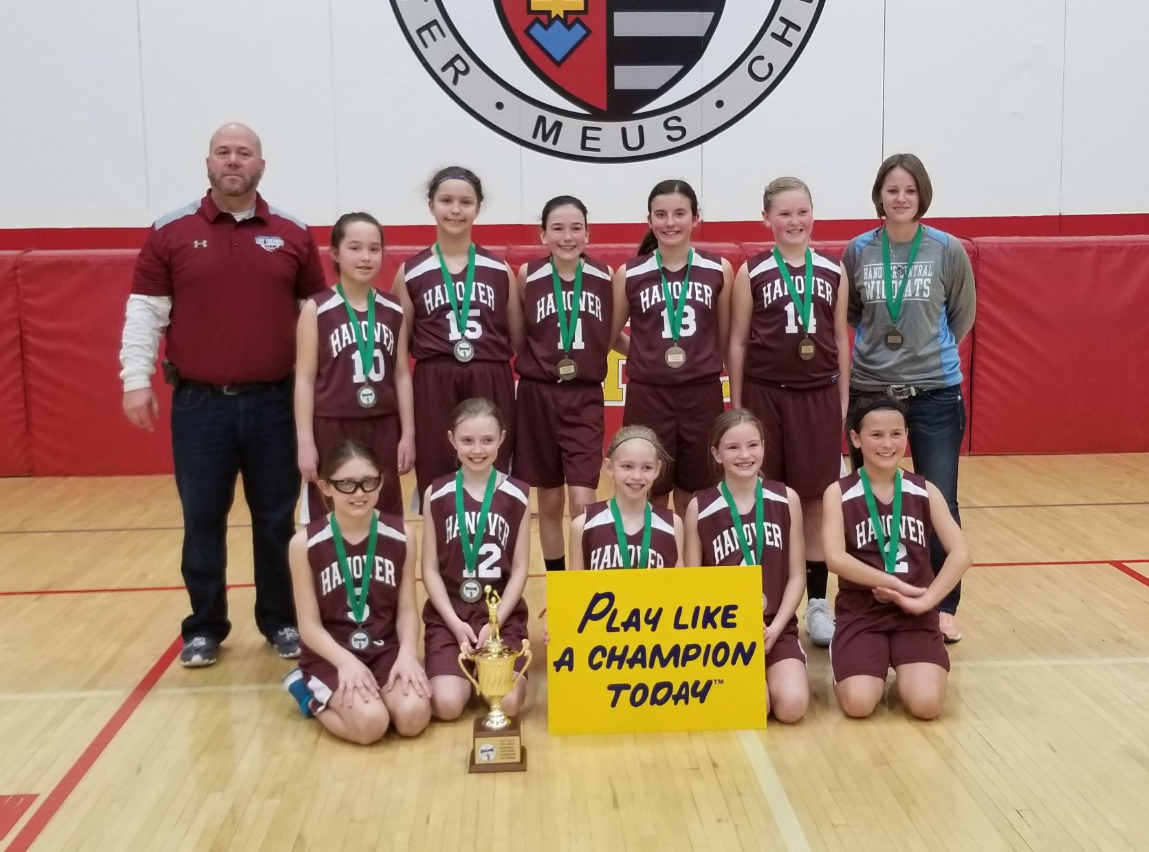 Hanover girls capture CYO 5th grade championship